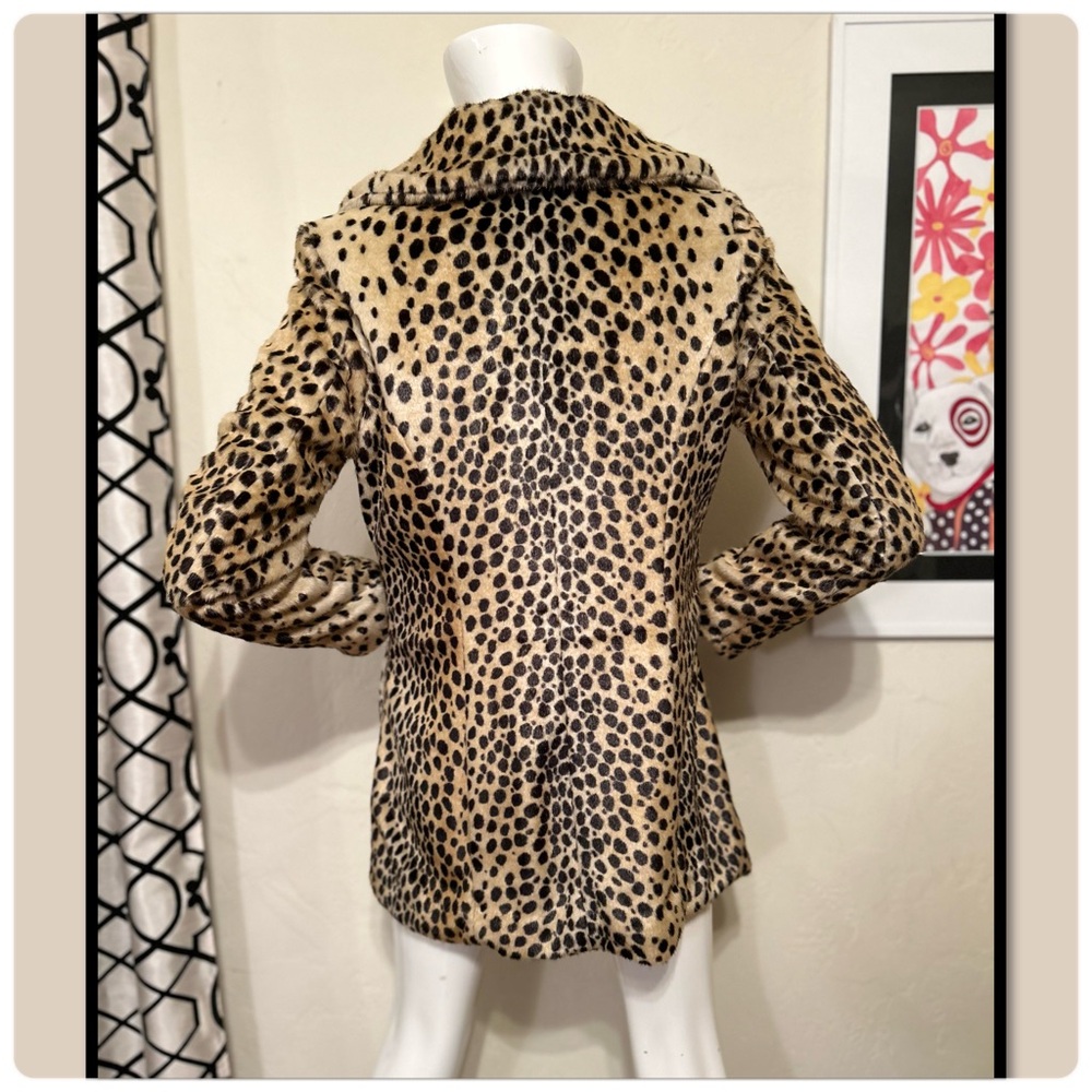 Guess leopard print coat - Picture 4 of 11